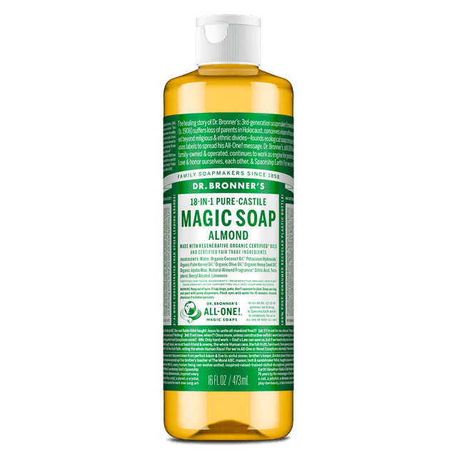DR. BRONNER'S CASTLE HEMP ALMOND 473ML