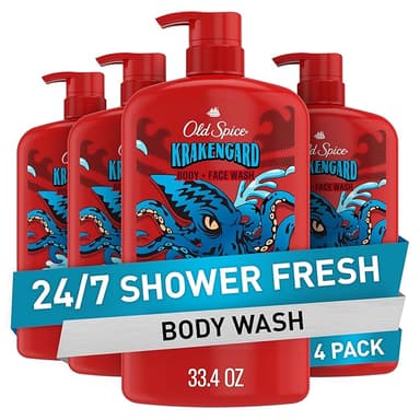 OLD SPICE KRAKENGARD BODY WASH 33.4 FL OZ