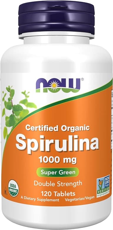NOW FOODS ORGANIC SPIRULINA