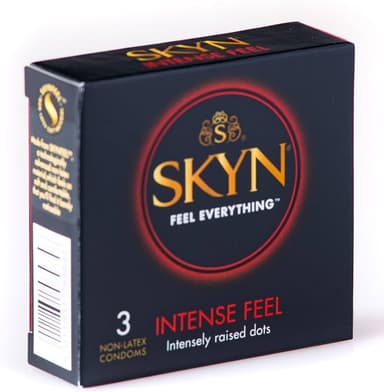 Skyn intense feel 3 condoms pack
