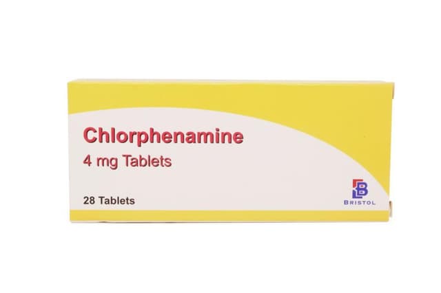 CHLORPHENIRAMINE 4MG(BLISTER,EACH)