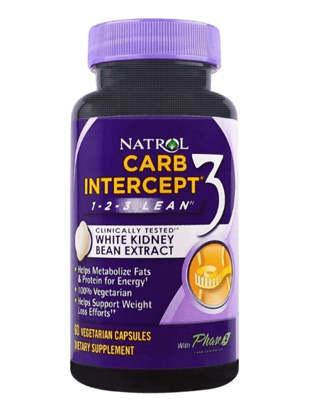 NATROL CARB INTERCEPT 1-2-3 LEAN X 60 VEG CAPS