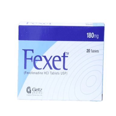 FEXET 180MG X 20 TABS(BLISTER)