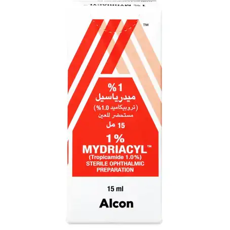 Mydiracyl 1% eye drop 15m