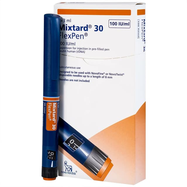Mixtard 30 flexpen (per pen)