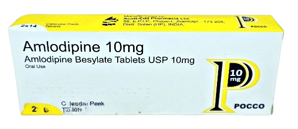 POCCO AMLODIPINE 10MG