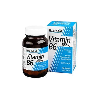 Health aid vitamin B6 100mg 90 tablets
