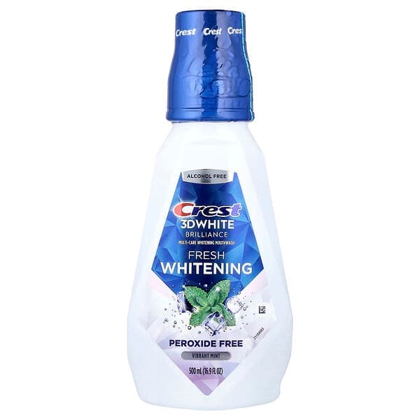 CREST 3D WHITE FRESH WHITENING MOUTH WASH VIBRANT MINT 500ML