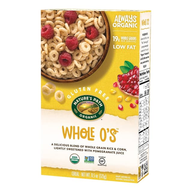 NATURES PATH WHOLE O"S- GLUTEN FREE