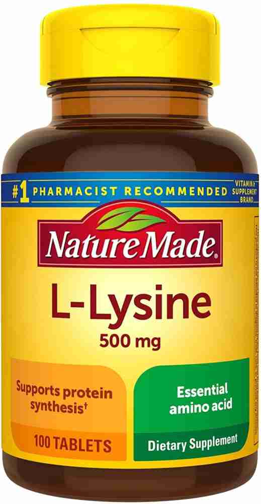 NATURE MADE L-LYSINE 500MG X 100 CAPS