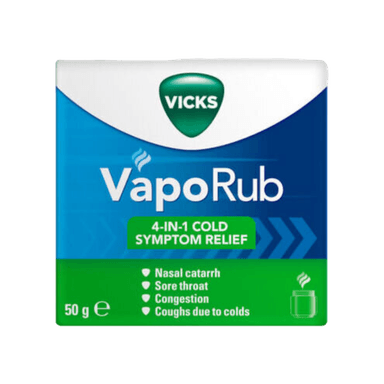 Vicks VapoRub 4-in-1 cold symptom relief