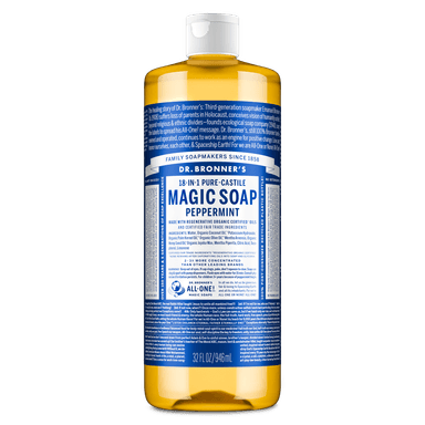 DR.BRONNER'S CASTLE HEMP PEPPERMINT SOAP 946ML