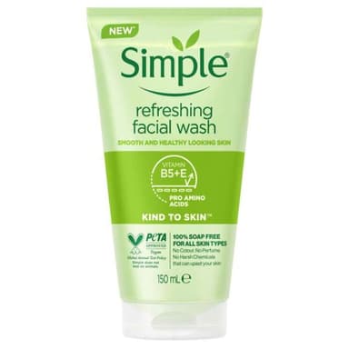 SIMPLE REFRESHING FACIAL WASH 150ML
