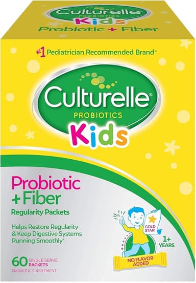 CULTURELLE KIDS(AGE 3+) PROBIOTICS + FIBER X 60 PACKS