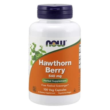 NOW FOODS HAWTHORN BERRY 540MG X 100 CAPS