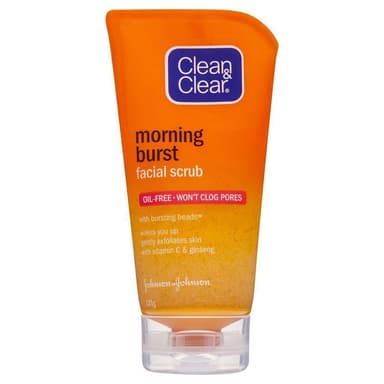 CLEAN & CLEAR MORNING BURST FACIAL SCRUB 141G