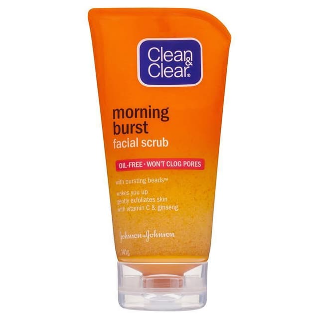 CLEAN & CLEAR MORNING BURST FACIAL SCRUB 141G