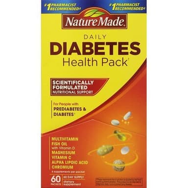 NATURE MADE DIABETESHEALTH PACK X 60 PCS