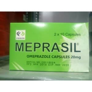 MEPRASIL 20MG TABS