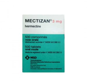 Mectizan ivermectin 3mg counting(each blister)