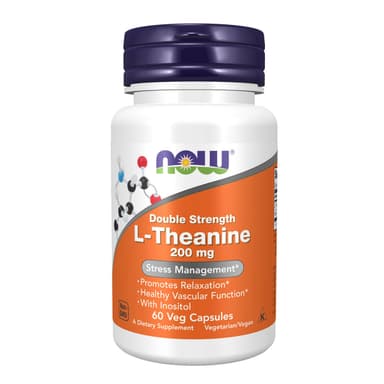 NOW FOODS L-THEANINE 200MG BY 60
