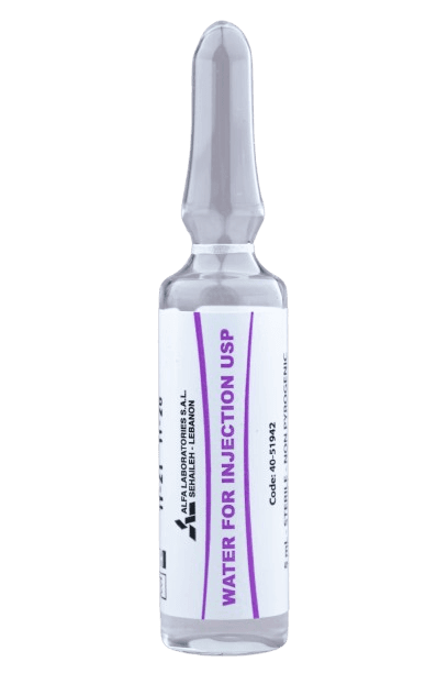 STERILISED WATER FOR INJECTION