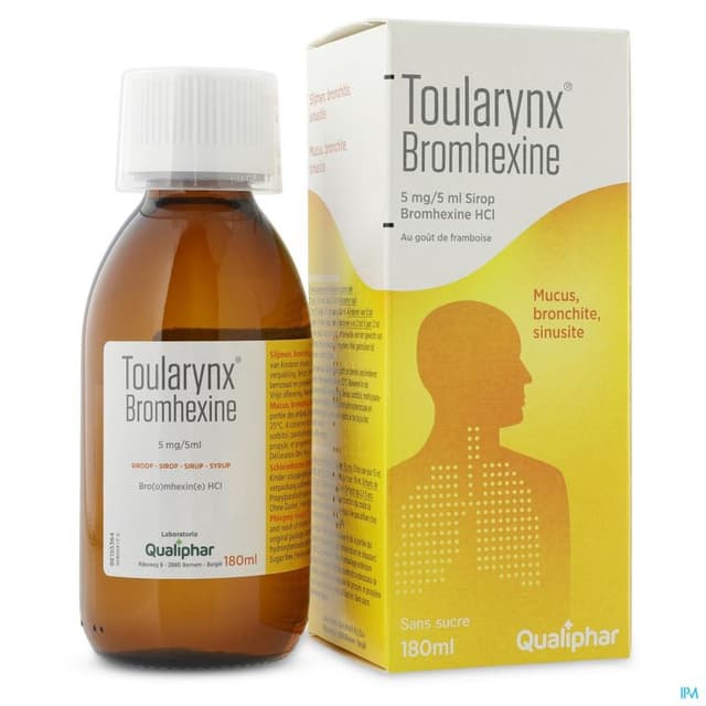TOULARYNX BROMHEXINE SYRUP 180ML