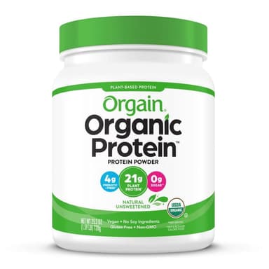Orgain organic protein Protein powder unsweetened 720g