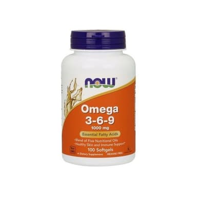 NOW FOODS OMEGA 3-6-9 BY 100 TABS