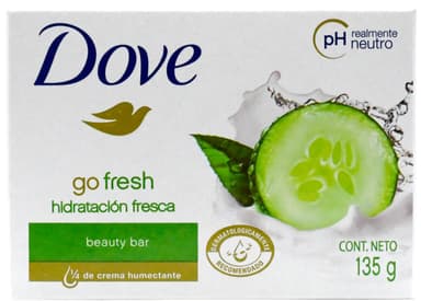 DOVE BEAUTY GO FRESH BAR SOAP 135G