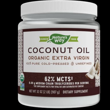 NATURE'S WAY ORGANIC EXTRA VIRGIN COCONUT OIL 32 Oz