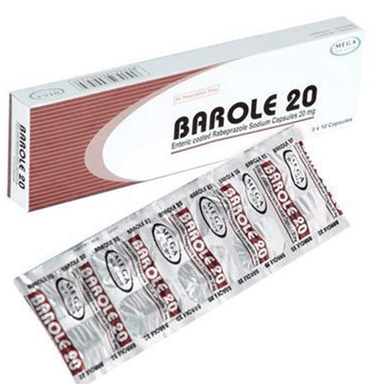 Barole 20mg 30 capsules pack