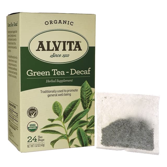 ALVITA CHINESE GREEN TEA - DECAF