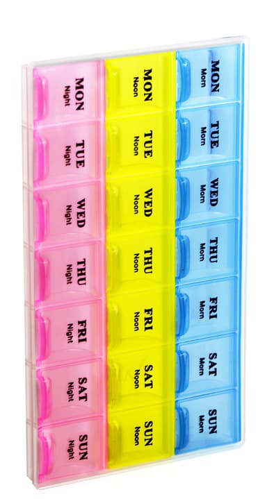 INSPIRATION 21 COMPARTMENT PILL BOX