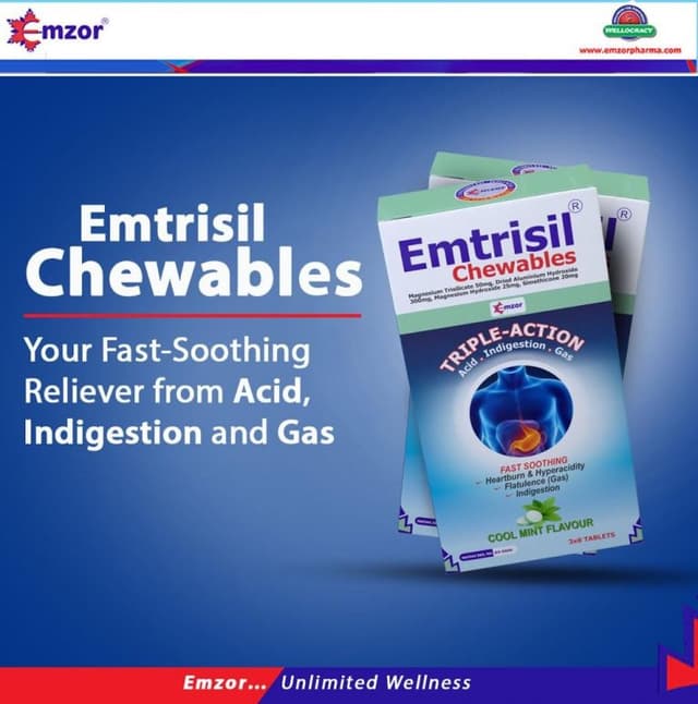 EMTRISIL CHEWABLES