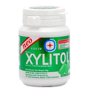 XYLITOL GUM CUP 60G(RASA JERUK MINT)
