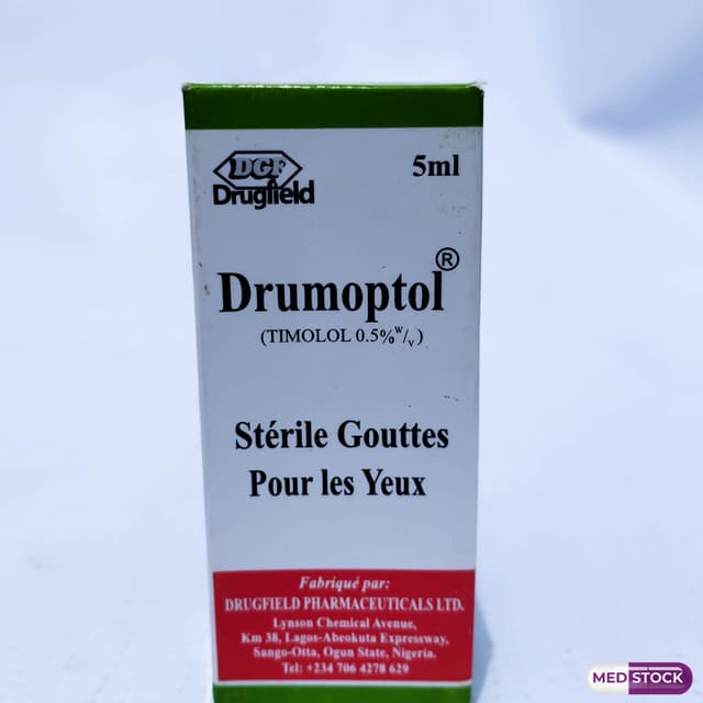 DGF DRUMOPTOL EYE DROP 5ML