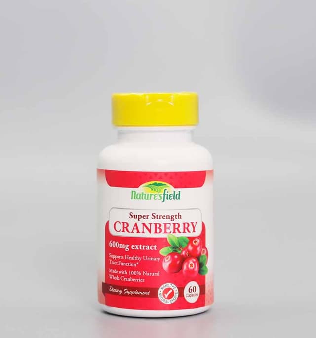 NATURE'S FIELD CRANBERRY 600MG X 60