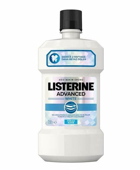 LISTERINE ADVANCED WHITE MOUTHWASH 250ML
