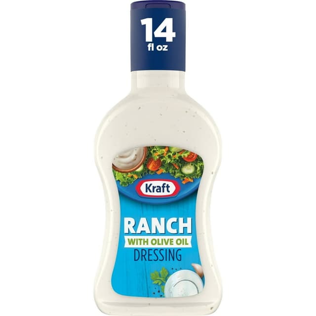 KRAFT RANCH OLIVE OIL DRESSING 14 FL.OZ