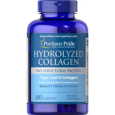 HYDROLYZED COLLAGEN 180 CAPLETS
