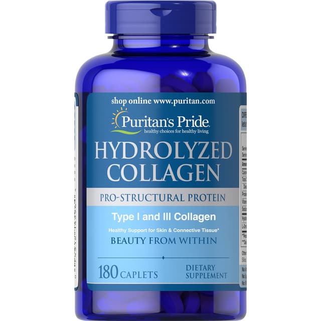 HYDROLYZED COLLAGEN 180 CAPLETS