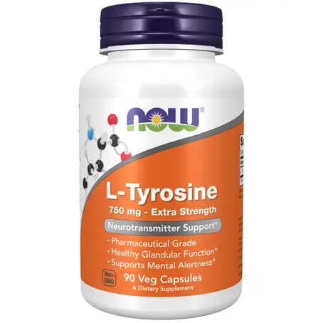 NOW FOODS L-TYROSINE 750MG X 90 TABS
