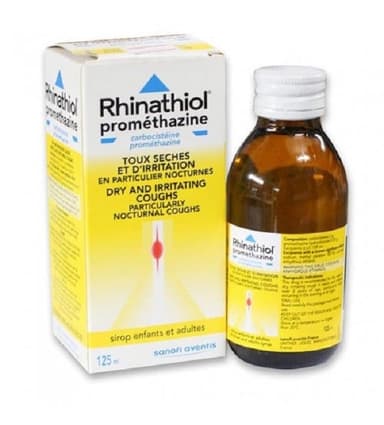 RHINATHIOL PROMETHAZINE 125ML