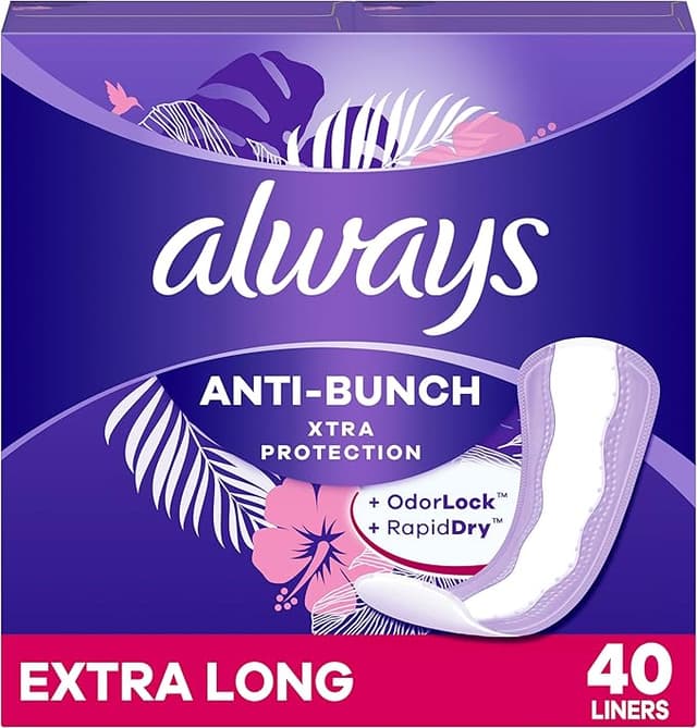 ALWAYS ANTI-BUNCH XTRA PROTECTION EXTRA LONG X 40 PADS