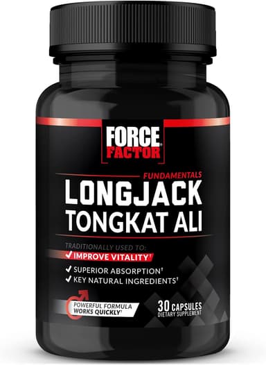 FORCE FACTOR LONGJACK TONGKAT ALI BY 30