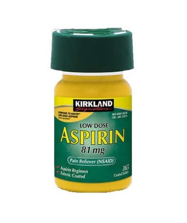 KIRKLAND LOW DOSE ASPIRIN - 81MG