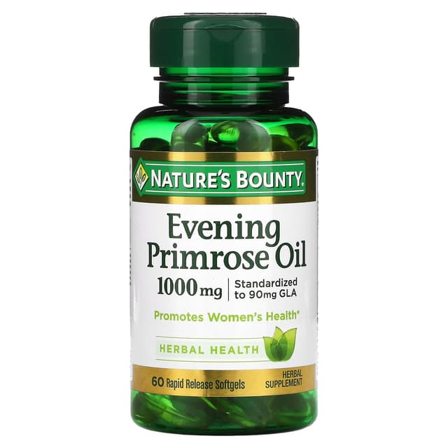 NATURE'S BOUNTY PRIMOSE OIL 1000MG X 60 TABS