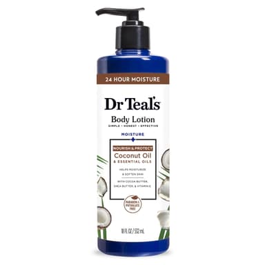 DR TEAL BODY LOTION  COCONUT OIL