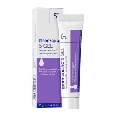 Benzac AC 5% benzoyl peroxide gel